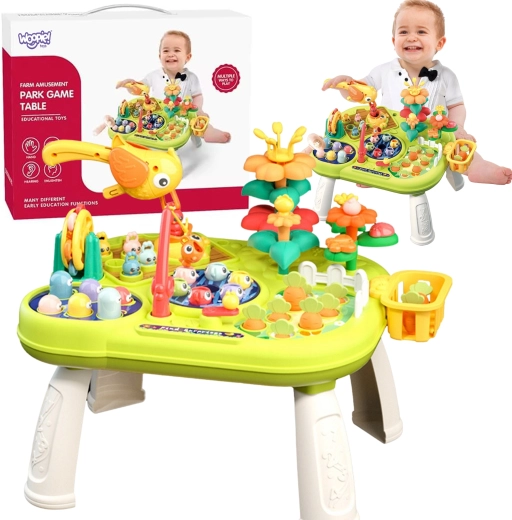 WOOPIE Baby διαδραστικό εκπαιδευτικό τραπεζάκι Montessori 8 σε 1