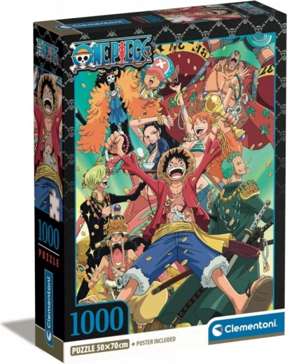 Παζλ Clementoni 1000 κομμάτια One Piece