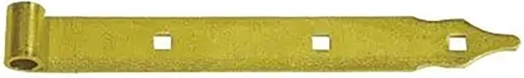 Ιμάντινος μεντεσές 400 × 3,0 mm με μάτι για πείρο 10 mm, κίτρινο γαλβανιζέ