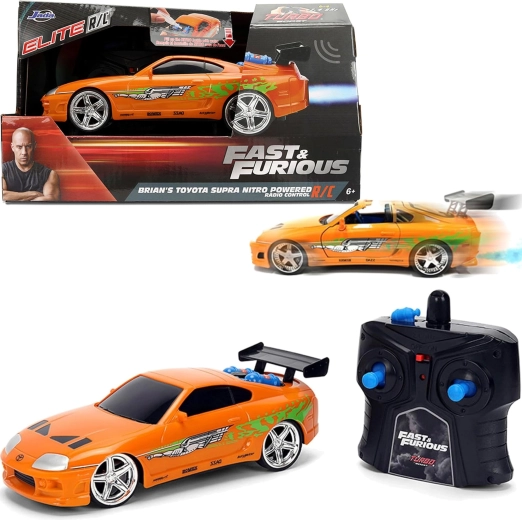 Τηλεκατευθυνόμενο αυτοκίνητο Toyota Supra Nitro Fast & Furious 19 cm