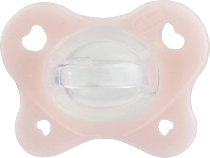 Chicco PhysioForma Dual Soft πιπίλα ροζ 0–2 μήνες