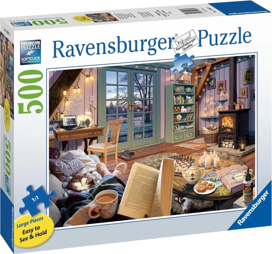 Παζλ Ravensburger «Άνετο καταφύγιο» XXL 500 κομμάτια