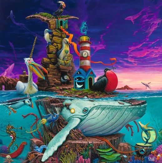 Ravensburger τετράγωνο παζλ Αρχιπέλαγος 500 κομμάτια