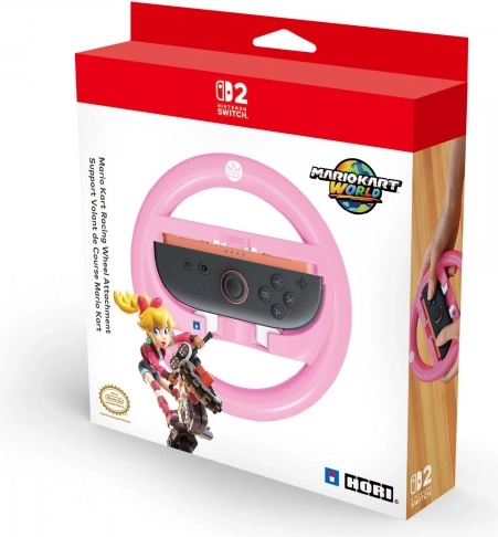 Τιμόνι-βάση HORI για Nintendo Switch και Switch 2 Peach