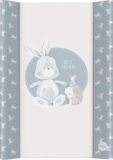 Ceba Baby αλλαξιέρα με σκληρή βάση Basic Friends 50 × 70 cm