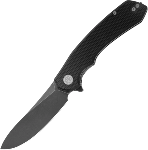 Petrified Fish Waterspout αναδιπλούμενο σουγιάς τσέπης 9 cm black stonewash G10