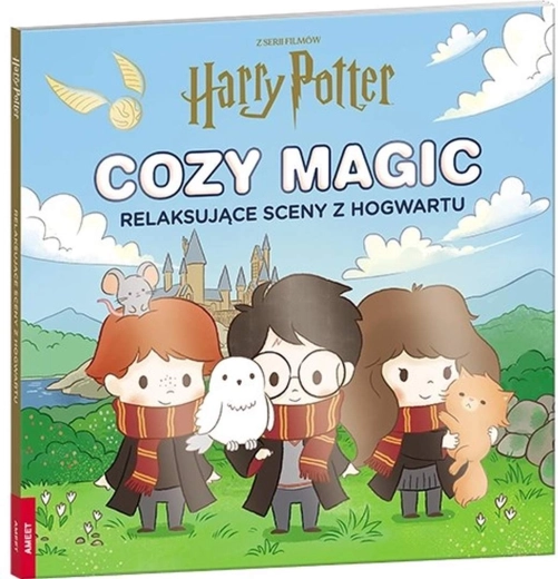 Wizarding World Cozy Magic – βιβλίο ζωγραφικής χαλάρωσης με σκηνές από το Χόγκουαρτς