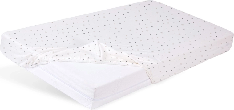 Babymatex εφαρμοστό jersey σεντόνι για κούνια 60 × 120 cm – αστεράκια – Αστεράκια