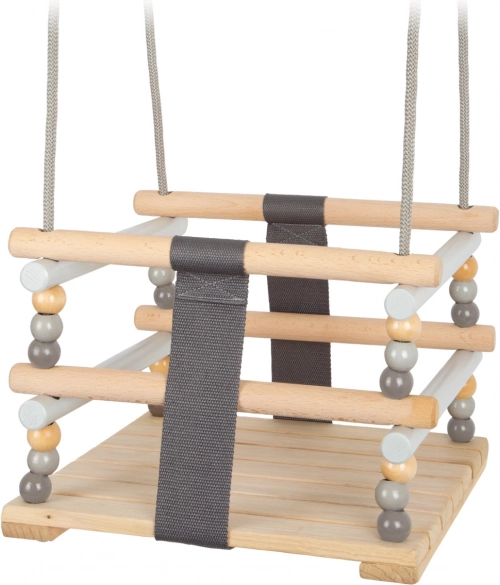 Ξύλινη κούνια για παιδιά Σκανδιναβικού στυλ