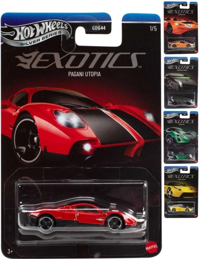 Hot Wheels Silver Series Exotics μεταλλικό μοντέλο αυτοκινήτου - 1 τεμάχιο