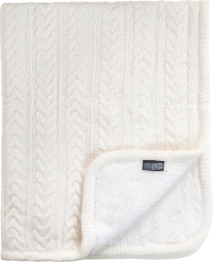 Vinter & Bloom κουβέρτα cuddly ivory
