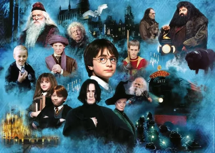 Παζλ Ravensburger Harry Potter: κόσμος μαγείας 1000 κομμάτια