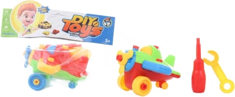 Βιδωτό πλαστικό αεροπλανάκι για παιδιά