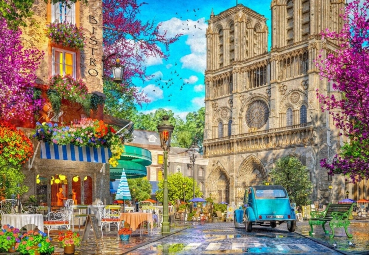 BLUEBIRD παζλ Απόγευμα στη Notre Dame – 1000 κομμάτια