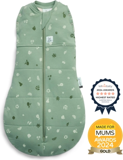 ErgoPouch φασκιωτήρι & υπνόσακος 2 σε 1 Cocoon Sweet Orchard 2,5 TOG (0–3 μηνών, 3–6 kg)