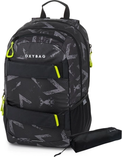 Μαθητικό σακίδιο με κασετίνα OXYBAG Oxy Sport Abstract, 24 l