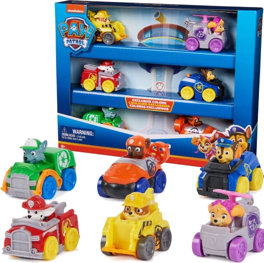 Paw Patrol Pup Squad Racers – σετ 6 αυτοκινητάκια με φιγούρες