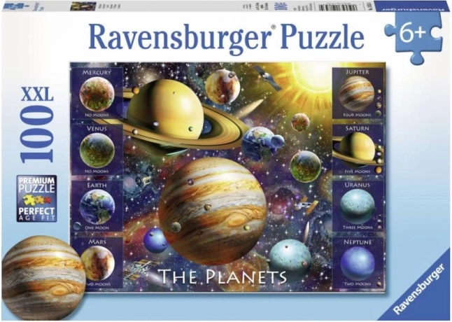 Παζλ Ravensburger Πλανήτες 100 κομμάτια