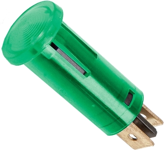 Πράσινη ενδεικτική λυχνία 12 V DC