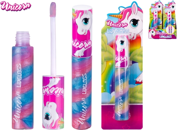 Παιδικό lip gloss Unicorn με περιστροφικό μηχανισμό