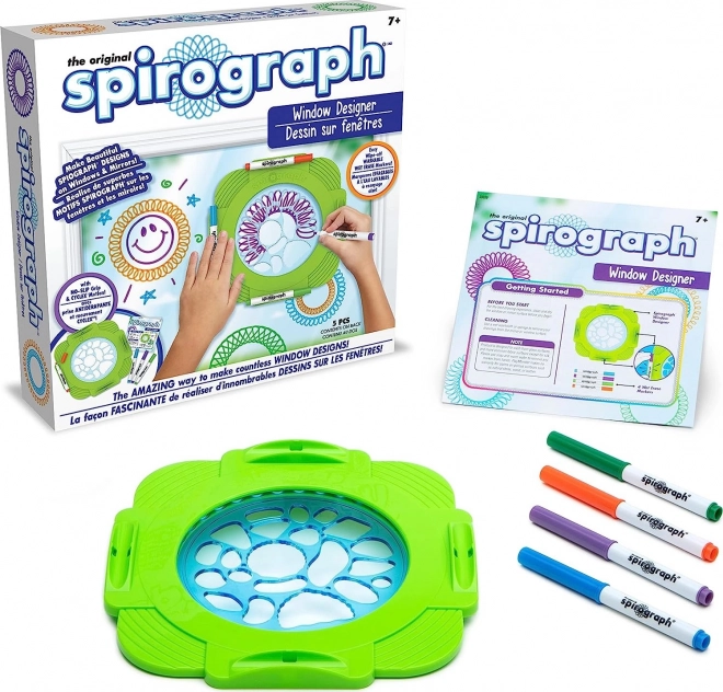SPIROGRAPH διακόσμηση παραθύρων
