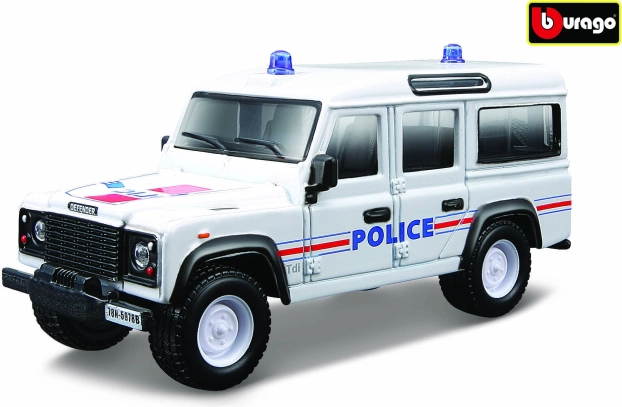Bburago Land Rover Defender 110 Emergency Force 1:50 μεταλλικό μοντέλο
