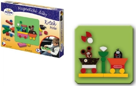 Detoa μαγνητικά κομμάτια Krtek mini