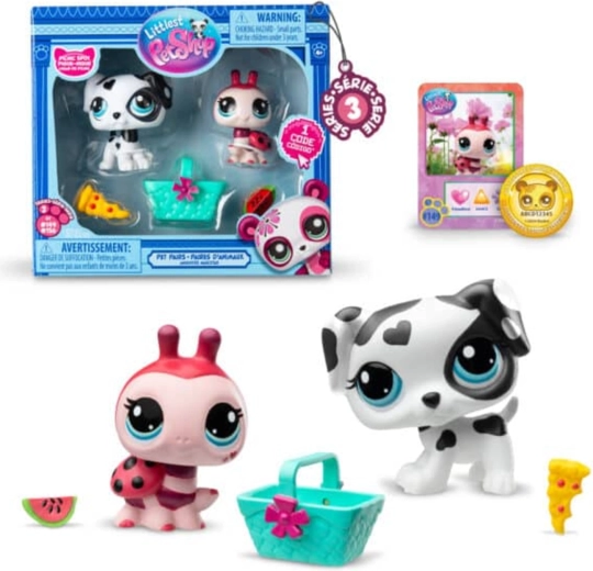Hasbro Littlest Pet Shop σετ πικνίκ με φιγούρες και αξεσουάρ