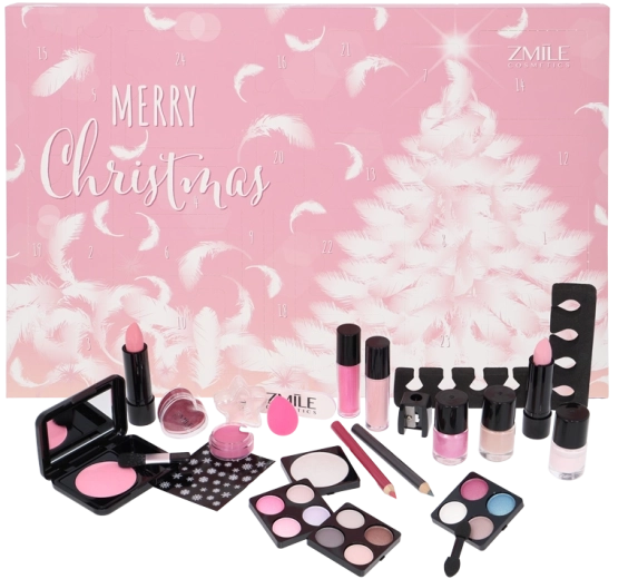 Advent ημερολόγιο Traditional Pink and Fluffy – σετ καλλυντικών με 24 εκπλήξεις