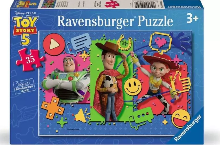 Παζλ Ravensburger Toy Story 5: Ιστορία παιχνιδιών 35 κομμάτια
