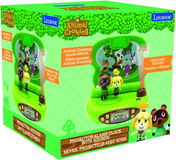 3D ξυπνητήρι με προβολέα Animal Crossing