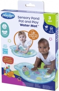 Playgro αισθητηριακό φουσκωτό υδάτινο χαλάκι για μωρά