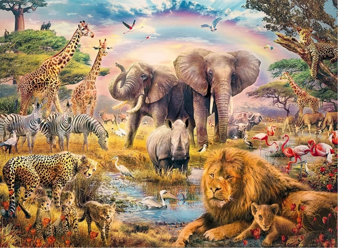 Παζλ Ravensburger African Safari 100 κομμάτια