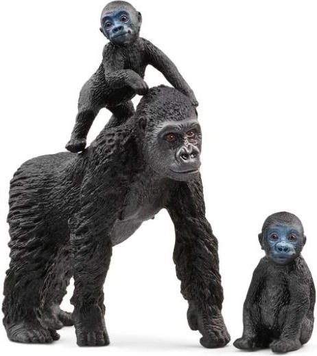 Schleich οικογένεια γοριλών Wild Life