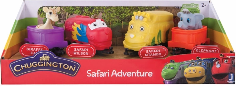 Chuggington - σετ 4 τεμαχίων Safari park