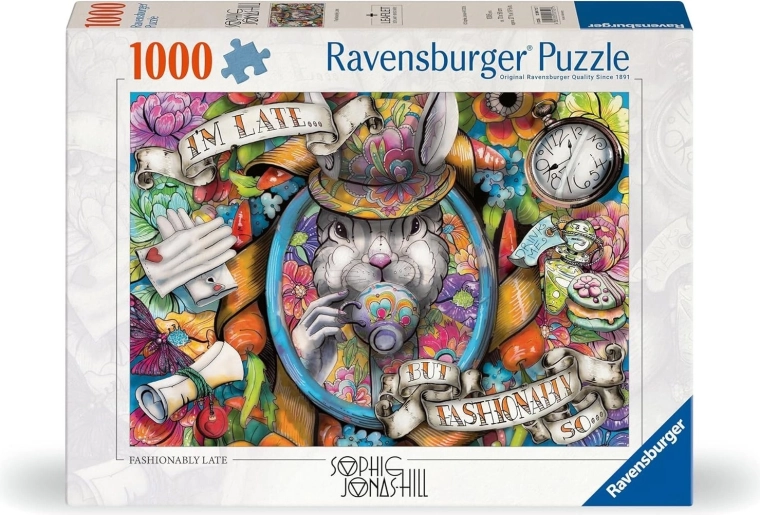 Παζλ Ravensburger Αργά, αλλά με στυλ 1000 κομμάτια