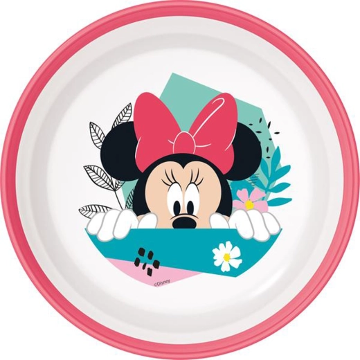 Μπολ Minnie με αντιολισθητική βάση, πλαστικό 14,7 × 4 cm