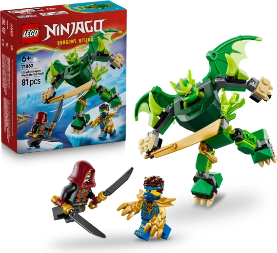 LEGO NINJAGO Μηχανισμός δράκου του Lloyd – σετ μάχης