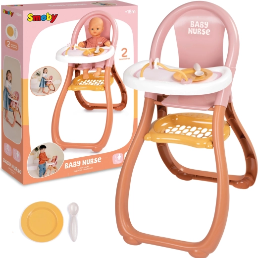 Καρεκλάκι φαγητού για κούκλες Baby Nurse