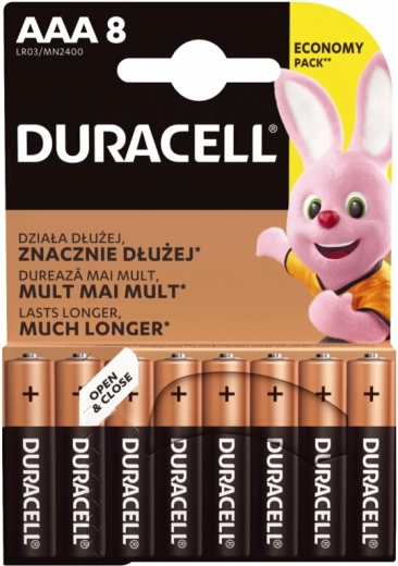 Μπαταρίες AAA DURACELL Basic, 8 τεμ.