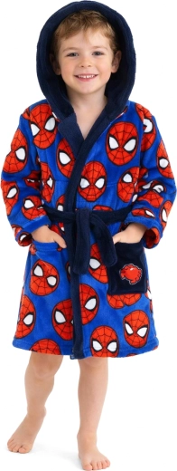 Παιδικό μπουρνούζι Spider-Man με κουκούλα
