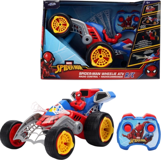 Spider-Man buggy με τηλεχειριστήριο και εκτόξευση ιστών 1:20