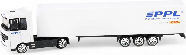 Μεταλλικό μοντέλο φορτηγού PPL 1:87 με ελεύθερη κύλιση