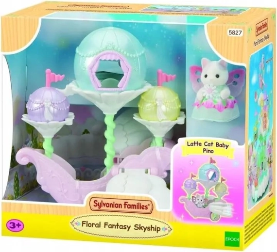 Sylvanian Families ιπτάμενο σκάφος των νεράιδων των λουλουδιών