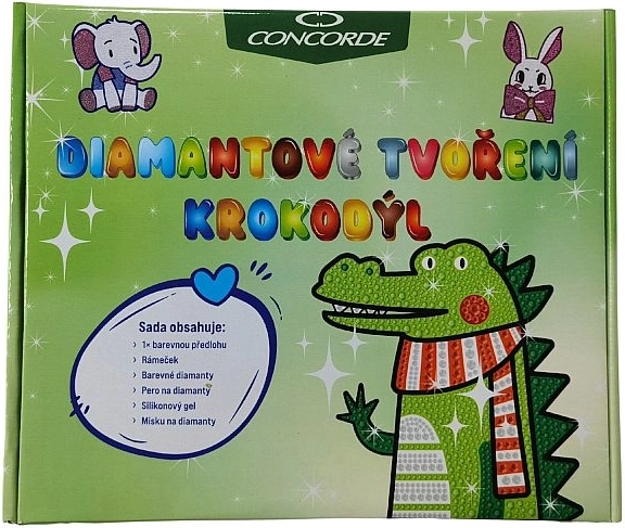Διαμαντένια δημιουργία Concorde – κροκόδειλος