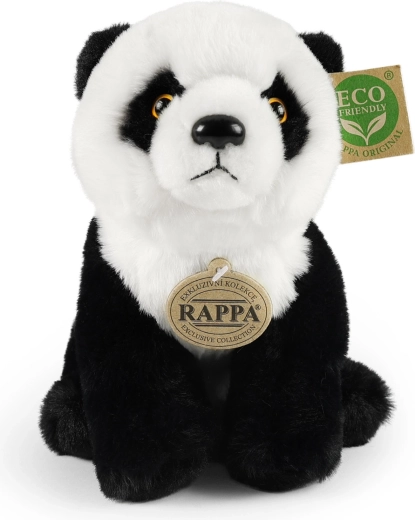 Πάντα Rappa από λούτρινο ύφασμα, καθιστή, 23 cm, Soft Collection, ECO-FRIENDLY