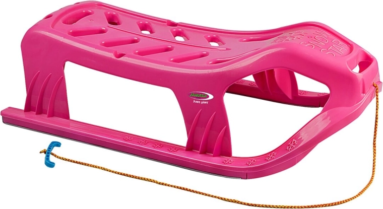 Παιδικό έλκηθρο Snow Play Snow-Star 90 cm ροζ
