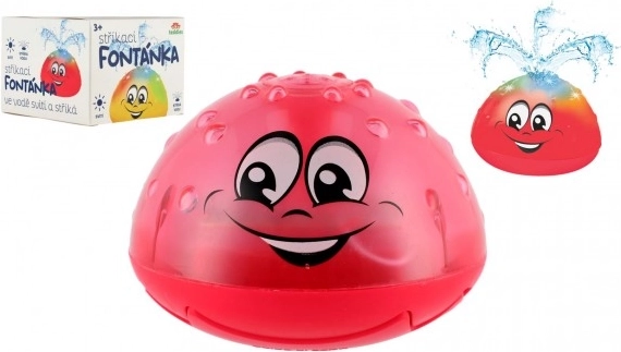 Φωτιζόμενο σιντριβανάκι νερού για την μπανιέρα με μπαταρίες – Κόκκινο