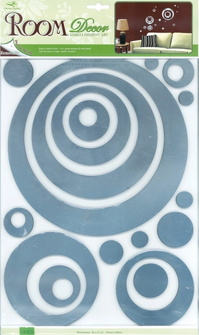 Αυτοκόλλητα Ασημένιοι Κύκλοι Small Foot