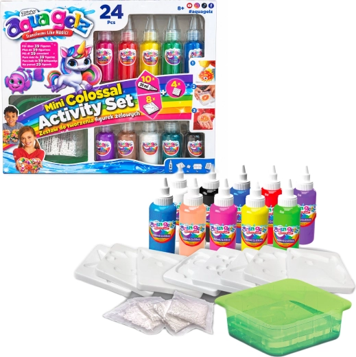 Σετ δημιουργίας Aqua Gelz Mini Colossal για την κατασκευή τζελ φιγούρων